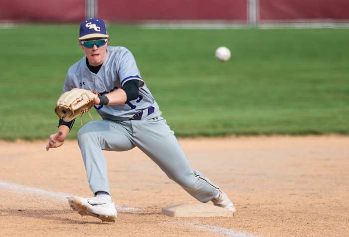 CBC Christian Brothers College at De Smet Missouri baseball April 4 2023 Paul Halfacre 20245